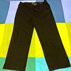 Dark Navy Blue Original Use Cropped Cotton Pant